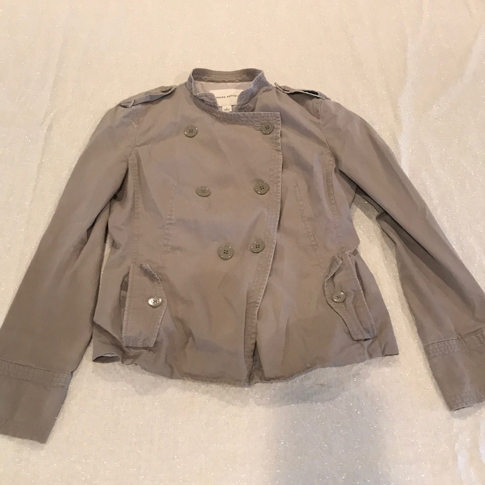 Military inspired pea coat